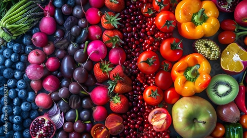 "Vibrant Vegetable Bounty: Fresh, Healthy, and Delicious Food to Nourish Your Body and Soul. 