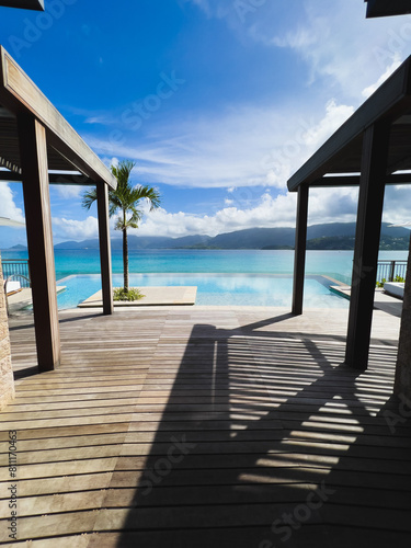 Seychelles pool.