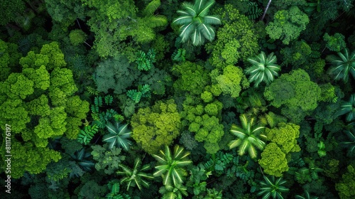 Green Expanse: A Bird's Eye View of Amazon Forest