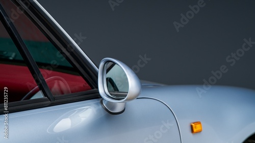 Side mirror on a car