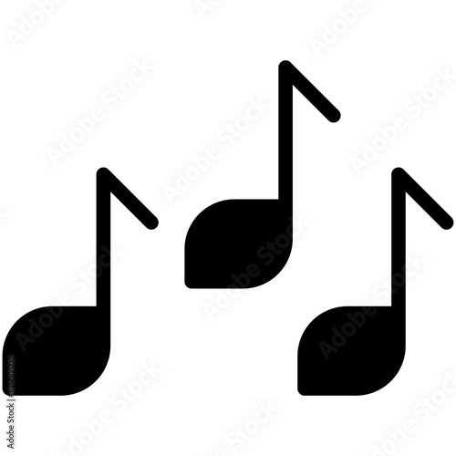 musical note solid icon