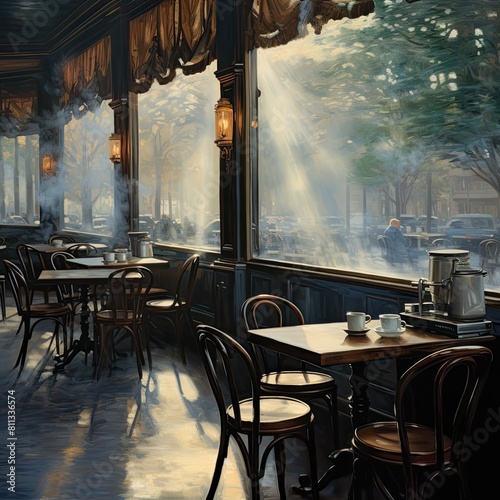 Picture a morning in a Milanese cafe.