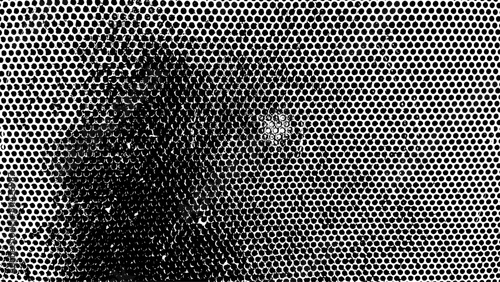 8-46. Metal textured mesh background with holes - illustration.