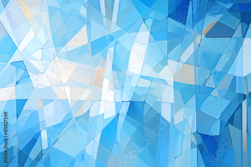 Abstract ice glass wallpaper