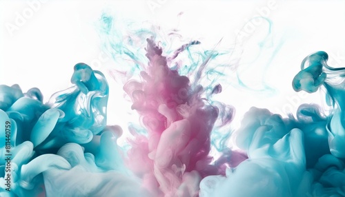 Abstract pink party fog. Isolated blue, teal, purple , aqua smoke cloud or think cloud. 3D special effects fog clouds graphic