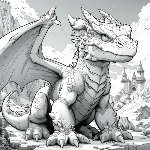 Explore the ancient Dragon's Castle, where young dragons learn the lore of their ancestors among towering spires and deep dungeons