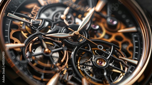 Beautiful luxury watches,AI generated image