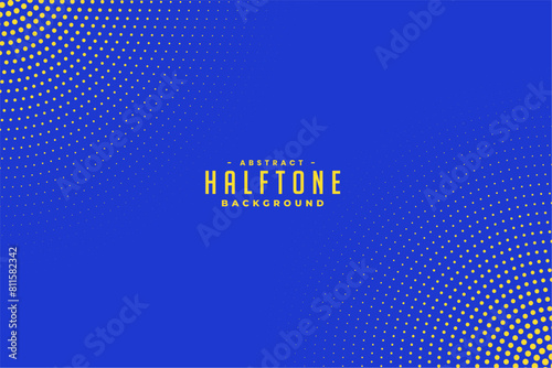 abstract halftone texture blue background in geometric style