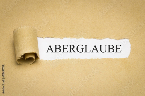 Aberglaube