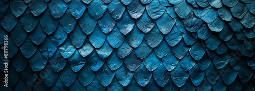 blue dragon skin scales texture background