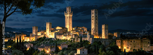 San Gimignano , Tuscany, north-central Italy.
