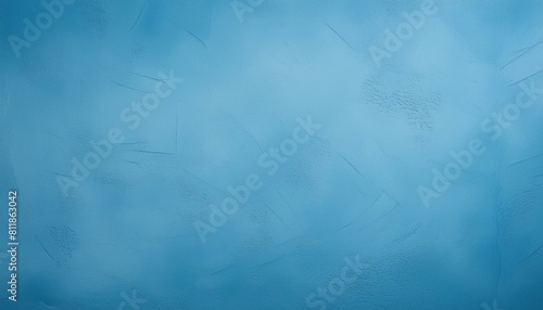 blue background cement rendered wall