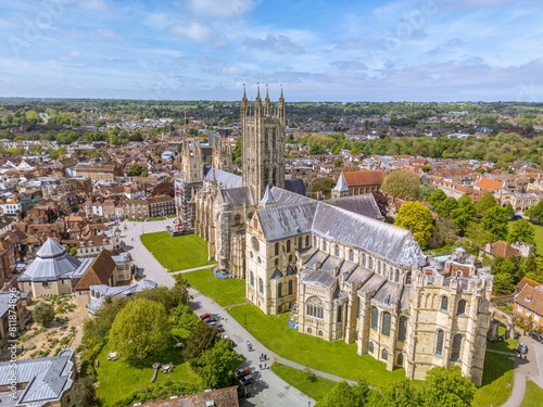 Canterbury Cathedral, Christ Church Cathedral, Canterbury, is the cathedral of the archbishop of Canterbury, the leader of the Church of England.