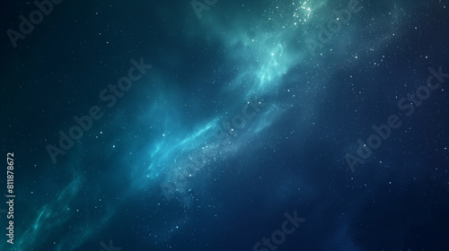 Expansive Cosmic Starfield with Nebulae