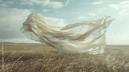Whispers in the Breeze: Unveiling the Dance of Fabric