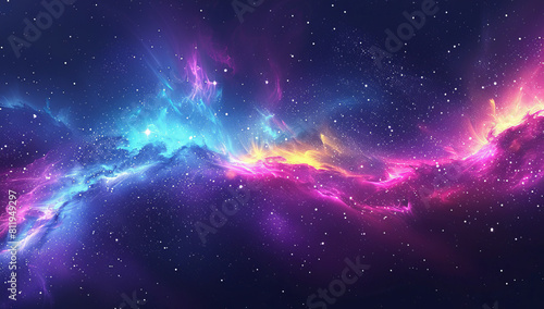 Dynamic Gradient Background: Purple to Teal