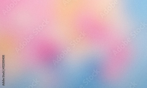pink blue orange soft , grainy noise grungy spray texture color gradient rough abstract retro vibe background shine bright light and glow , template empty space