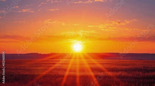 Springtime sunrise, nature, peaceful, horizon, morning, orange, tranquil, awakening. --ar 16:9 --v 6 Job ID: 189c1f1c-d69a-4250-80a8-646d6c3841f5