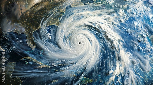 地球規模の超巨大台風
