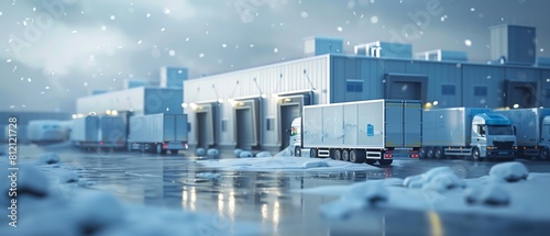 Cold Chain Logistics Illustrate the cold chain logistics involved in biotechnology manufacturing