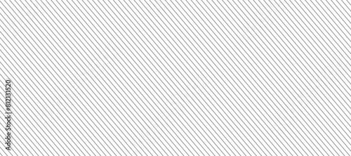 Grey diagonal lines seamless pattern on white background.