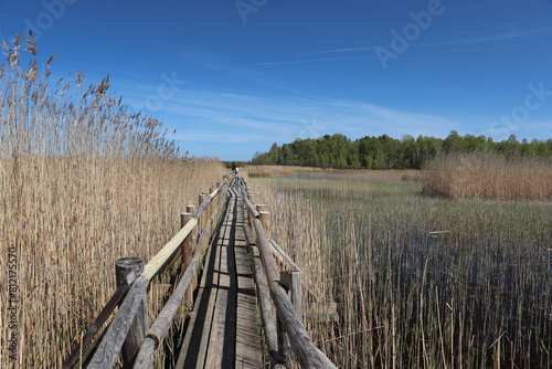 Park Narodowy Kemeri - Łotwa - kładki