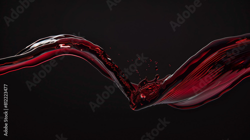 Savor Every Pour, Indulge in the luxurious world of wine with this image showcasing the precise pour of red wine, a symbol of quality and enjoyment for enthusiasts and connoisseurs alike