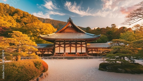 ry an ji a zen temple in northwest kyoto japan