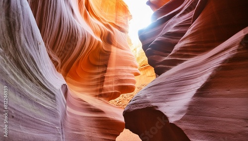 antelope canyon page state abstract background