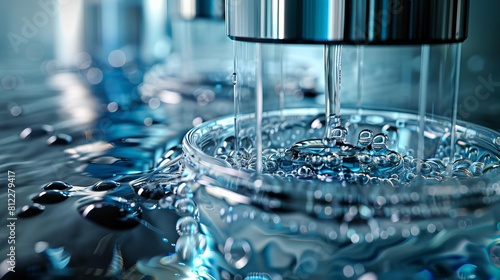 Conceptualize a water purification system that uses nanofiltration to remove contaminants and provide clean drinking water