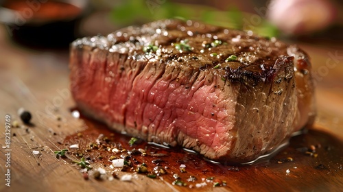 Mouthwatering medium rare Steak: Juicy, Delicious, and Gorgeous