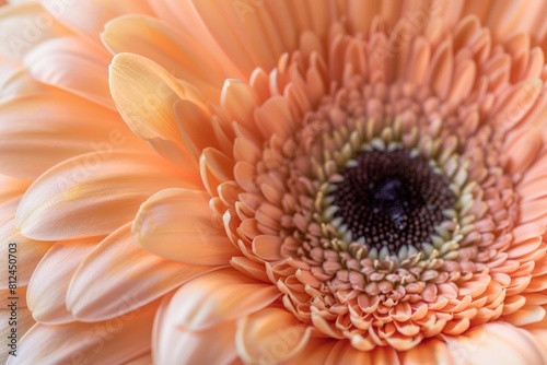 Close up of a beautiful gerbera flower 