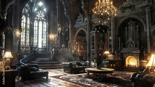  interior,Gothic style