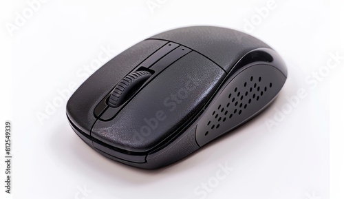 computer wireless mouse isolated on a white background