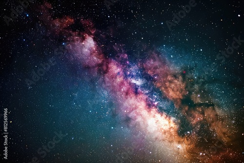 Gorgeous and peaceful milky way galaxy backgrounds for graphic design
