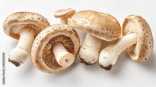 Light brown mushroom with a large brown cap and white gills underneath.