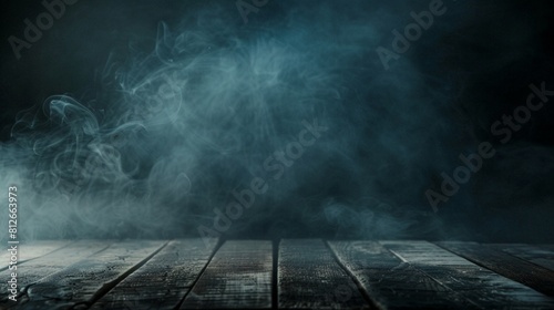 Save to Library Download Preview Preview Crop Find Similar FILE #: 458104925 Fog In Darkness - Abstract Defocused Smoke On Wooden Table - Halloween Backdrop