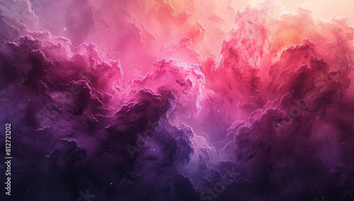 Red, Purple, and Pink Gradient Background: Elegant Smooth Vector Art