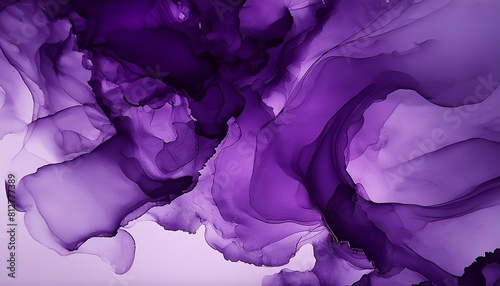 violet watercolor ink texture