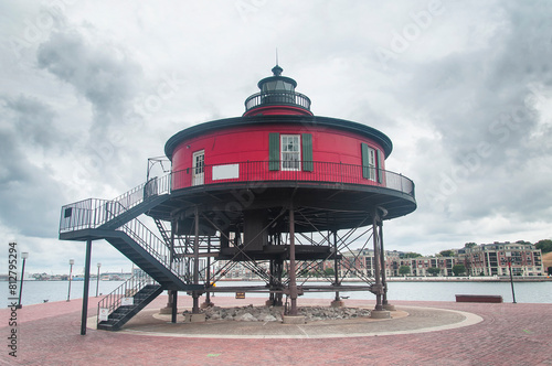 seven foot knoll lighthouse baltimore maryland inner harbor