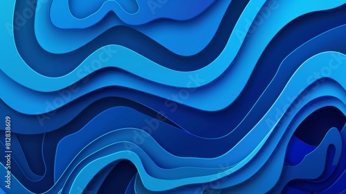 modern blue abstract background with elegant bright diagonal lines