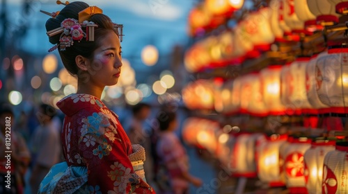 The Kyoto Gion Festival in Japan a month-long celebration with elaborate float processions known as Yamaboko Junko showcasing the craftsmanship and cu