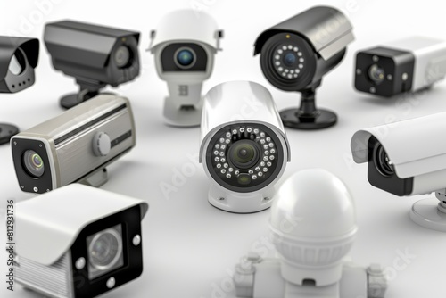 Protective perimeters in home security are supported by cameras with DVR and expanded Wi-Fi, utilizing network automation for comprehensive safety