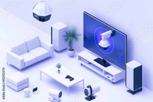 Secure your home with smart, IoT-enabled cameras and network systems, providing robust security and intelligent alerts.