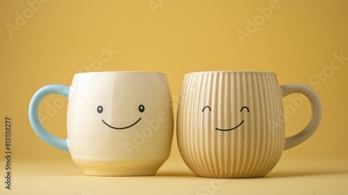 The Smiling Face Mugs