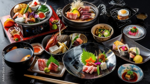 Kaiseki Cuisine Illustrate the elegance of multicourse Japanese haute cuisine