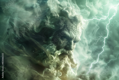 Envision Zeus, not as a mere mythological figure, but as a representation of the immense power and unpredictability of atmospheric phenomena