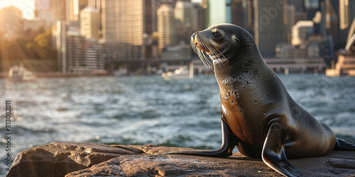 Australian fur seal Sydney Harbour