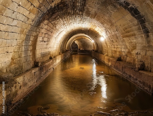 medieval castle underground sewer system