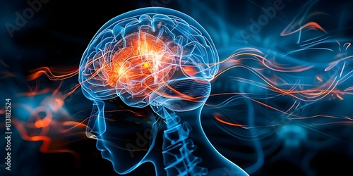 Brain trauma complications shown on Xray. Concept Xray Images, Brain Trauma, Medical Complications, Radiology Findings